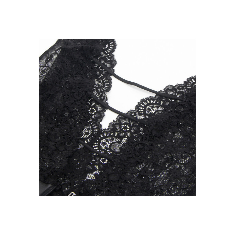 Subblime - 954390 Body Sexy Con Ligueros Negro L/Xl | Vybes.it