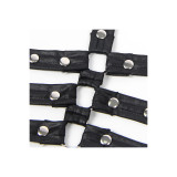 Subblime - 954406 Vestido Bondage De Cuero Negro S/M | Vybes.it