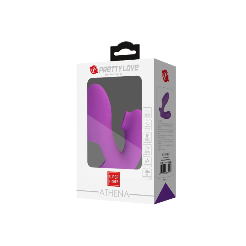 Pretty Love - Athena Vibrador De Dedo Con Estimulador Clítoris