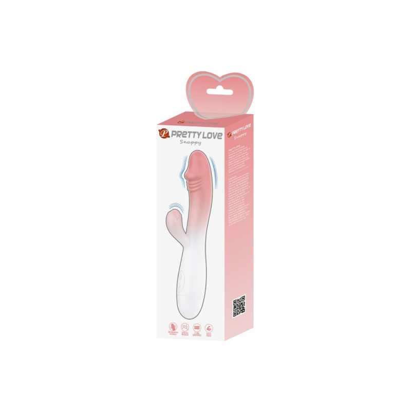 Pretty Love - Snappy Vibrador Rabbit 3O Vibraciones Rosa | Vybes.it