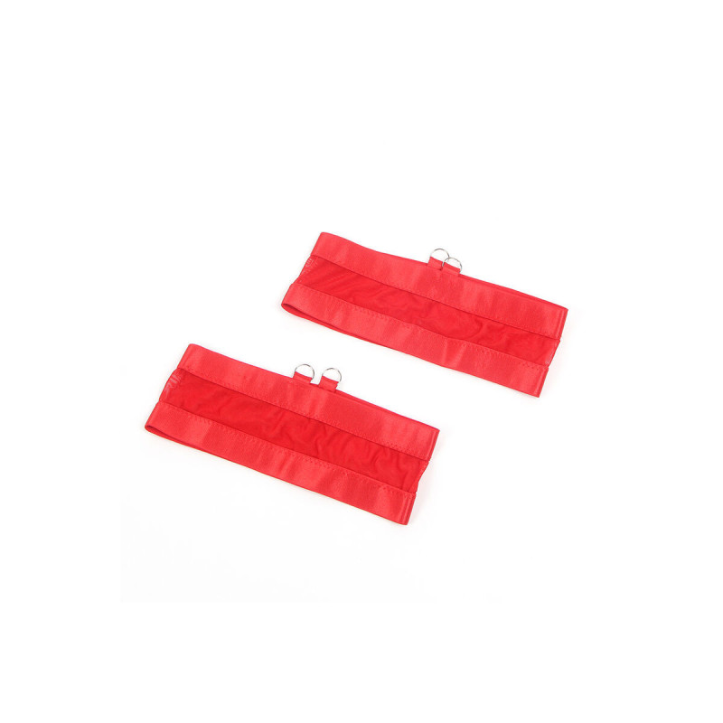 Subblime - 955267 Set Sujetador Con Liguero Bondage Rojo L/Xl |