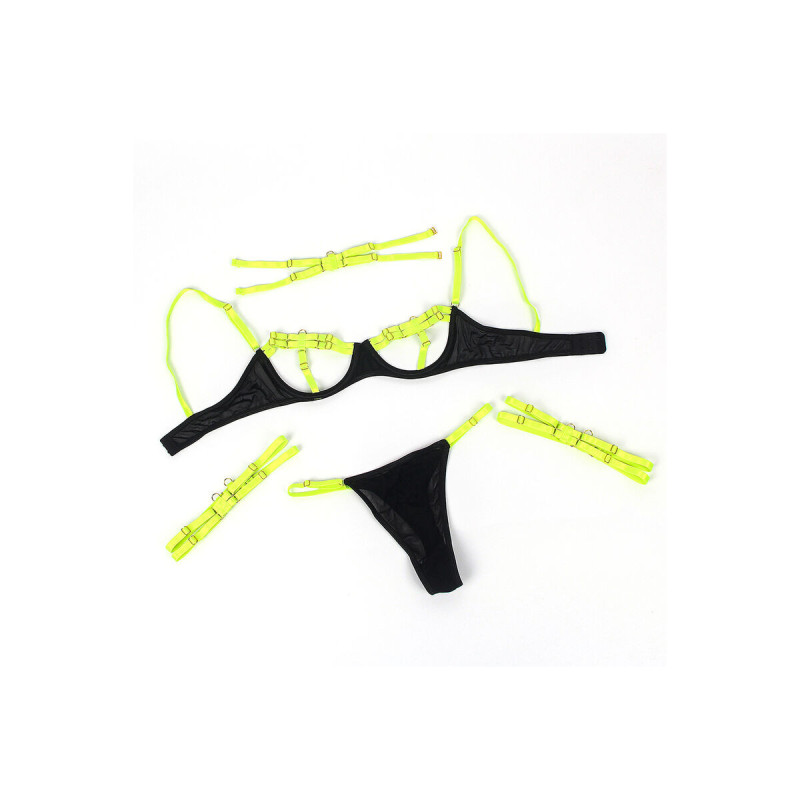 Subblime - 955274 Set Sujetador Con Collar Y Detalles Para Piernas