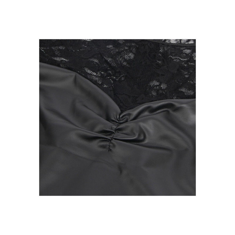Subblime - 955601 Langärmeliges Kleid Mit Schwarzer Spitze L/Xl |