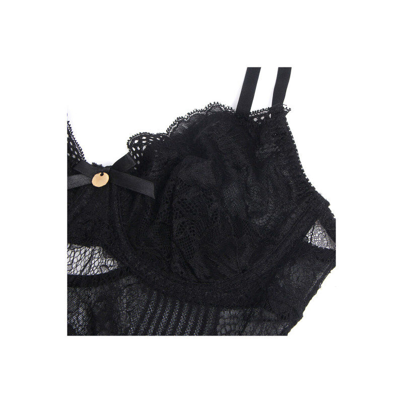Subblime - 955625 Body De Encaje Con Cierre Inferior Negro L/Xl |