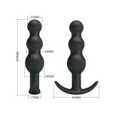 Pretty Love - Sidney Vibrador Anal 10 Vibraciones Negro | Vybes.it