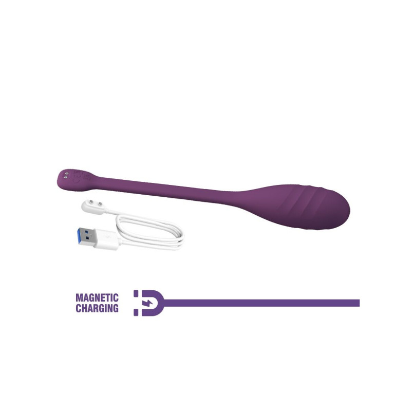 Pretty Love - Vibrateur Contrôlé Par Application Leviathan Violet |
