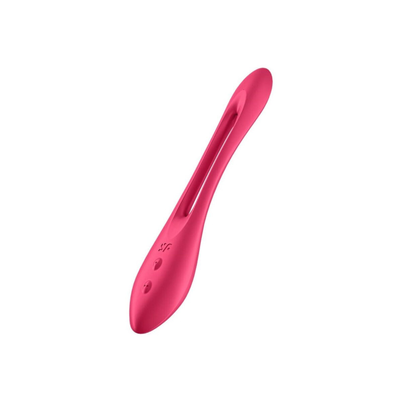 Satisfyer - Elastic Joy Multi Vibrador Rojo | Vybes.it