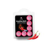 SECRETPLAY COSMETIC Secretplay Set 6 Palline Brasiliane Triplo Effetto | Vybes.it