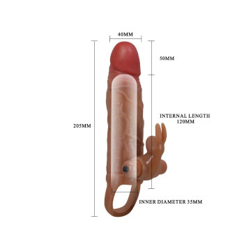 Pretty Love - Osmar Funda Para Pene + Estimulador De Clítoris Con