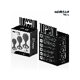 Addicted Toys - Set De 3 Plug Silicona Anal Con Joya | Vybes.it