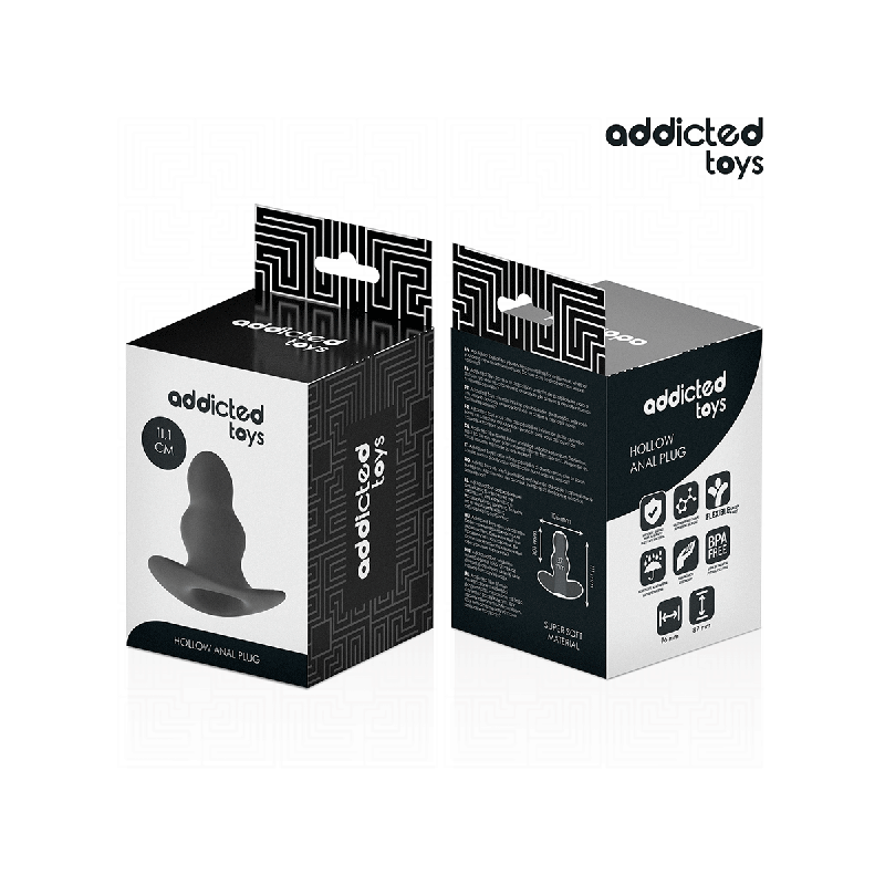 Addicted Toys - Hohl Anal Plug Grösse L 11,1 Cm | Vybes.it