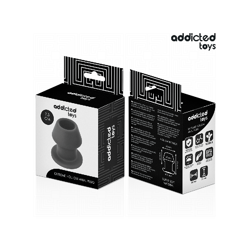 Addicted Toys - Extrem Hohl Anal Plug Grösse S 7,5 Cm | Vybes.it