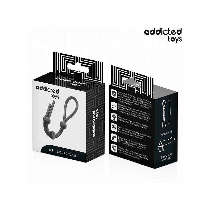 ADDICTED TOYS - SILIKONSEIL FÜR DEN TRIPLE LOOP PENIS - Cockringe ohn…