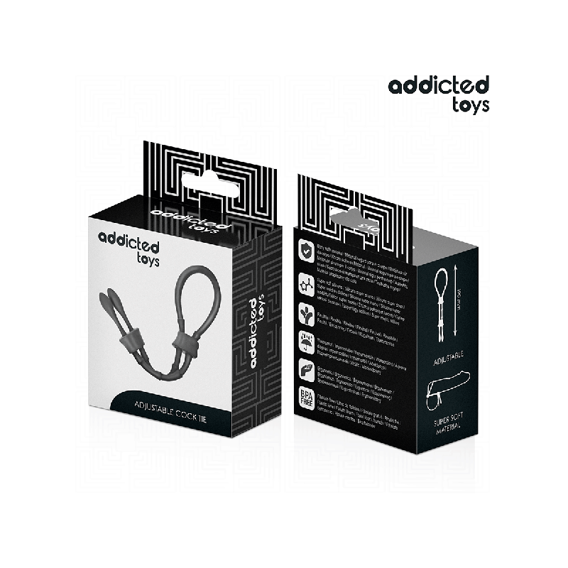 Addicted Toys - Cuerda Silicona Ajustable Para El Pene | Vybes.it