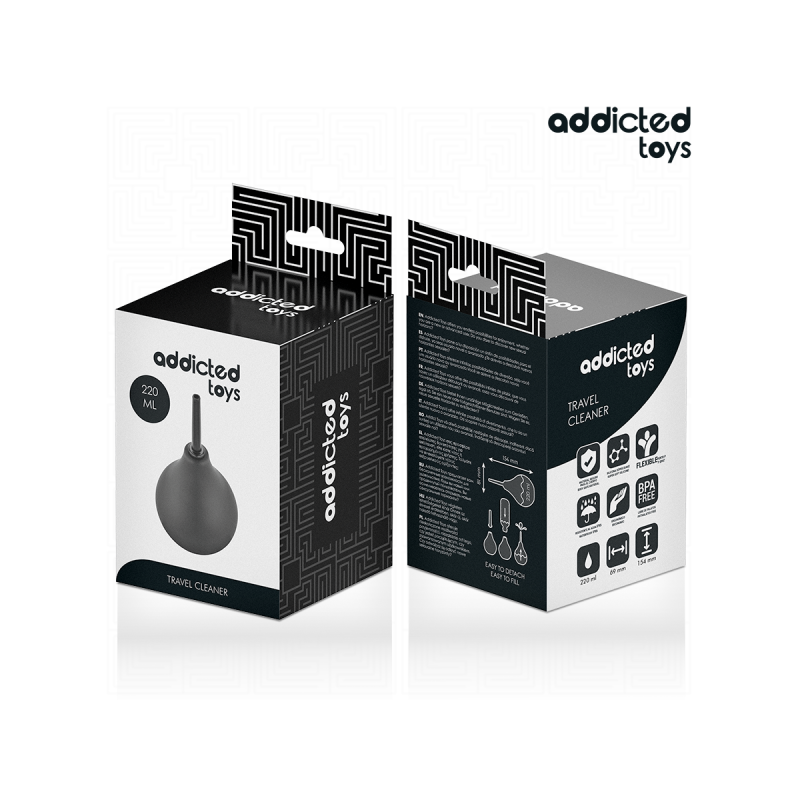 ADDICTED TOYS - DETERGENTE ANALE DA VIAGGIO TAGLIA L 220 ML - Doccia…