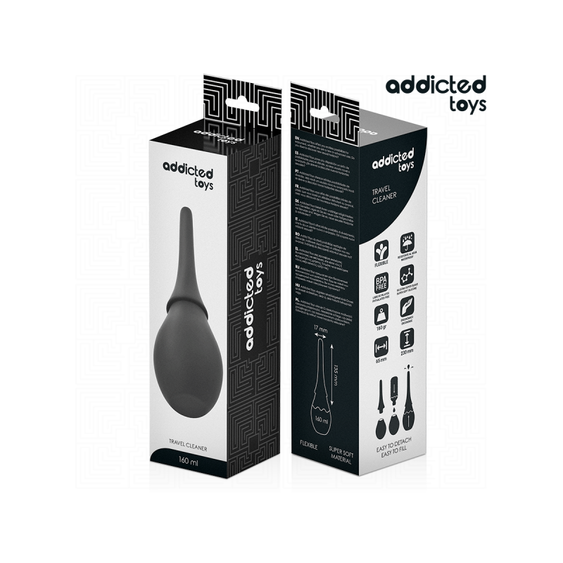 ADDICTED TOYS - DETERGENTE DA VIAGGIO MODELLO 3 - Doccia anale