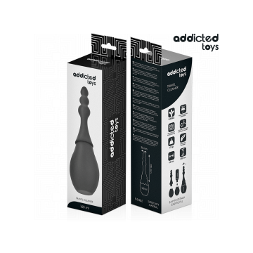 ADDICTED TOYS - TRAVEL CLEANER SILICONE MODEL 4 - Anal Shower