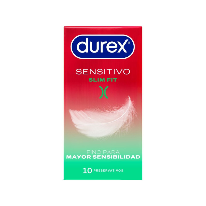 DUREX - SENSITIVO SLIM FIT 10 UNITÀ - DUREX CONDOMS - Sensibile