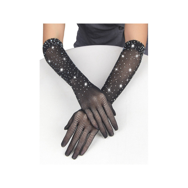 SUBBLIME - 957469GANTS SHINE TRANSPARENTS NOIRS S/M - SUBBLIME ACCESO…