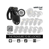 Addicted Toys Locked - Mindnight Cell Jaula Para Pene Talla M |