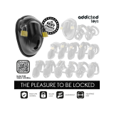 Addicted Toys Locked - Keyless Restraint Jaula Para Pene 11,5 Cm |