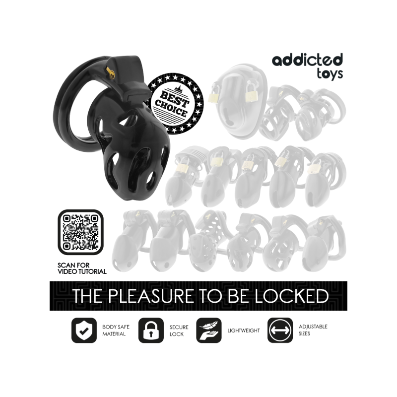 Addicted Toys Locked - Sealed Crypt Jaula Para Pene 8 Cm | Vybes.it
