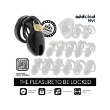 Addicted Toys Locked - Obsidian Hold Jaula Para Pene Talla S |