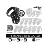 Addicted Toys Locked - Silent Keep Penis Cage 7.5 Cm | Vybes.it
