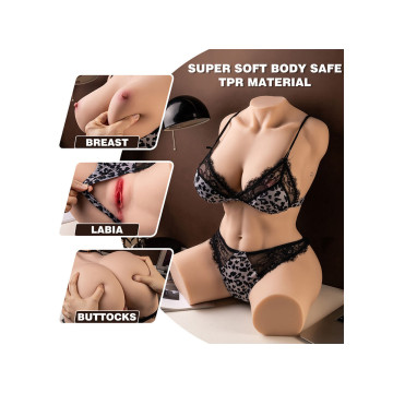 XISE - MURIEL TORSO REALÍSTICO FEMENINO CON THRUSTING 55 CM