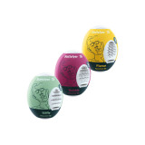 Satisfyer - 3 Huevos Masturbadores Riffle, Bubble & Fierce |