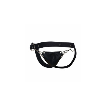MOB - DNGEON JOCKSTRAP SCHWARZER DRUCK EINE GRÖSSE - Jockstraps