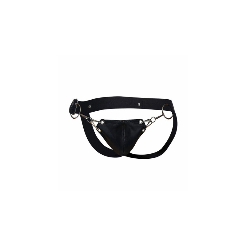 MOB - DNGEON JOCKSTRAP SCHWARZER DRUCK EINE GRÖSSE - Jockstraps