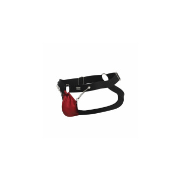 MOB - DNGEON RED JOCKSTRAP WITH CHAINS ONE SIZE - Jockstraps