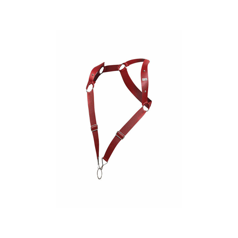 MOB - HARNAIS DOS DROIT ROUGE DNGEON TAILLE UNIQUE - Harnais pour hom…