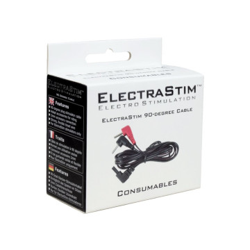 ELECTRASTIM - 90-GRAD-STIMULATORKABEL - BDSM-Elektrostimulation