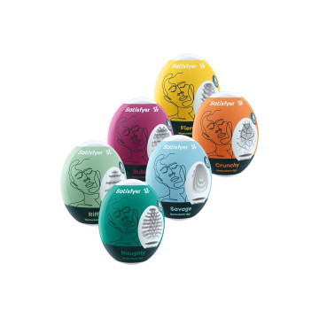Satisfyer - Oeufs Masturbateurs Ensemble De 6 Unités | Vybes.it