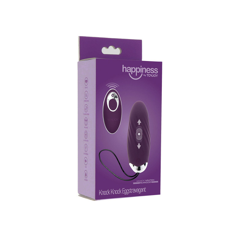 Toyjoy - Happiness Knock Knock Eggstavagant Vibrateur Télécommande