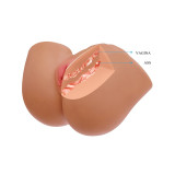 Crazy Bull - Ilana Trasero Femenino Realista Vibrador & Succionador