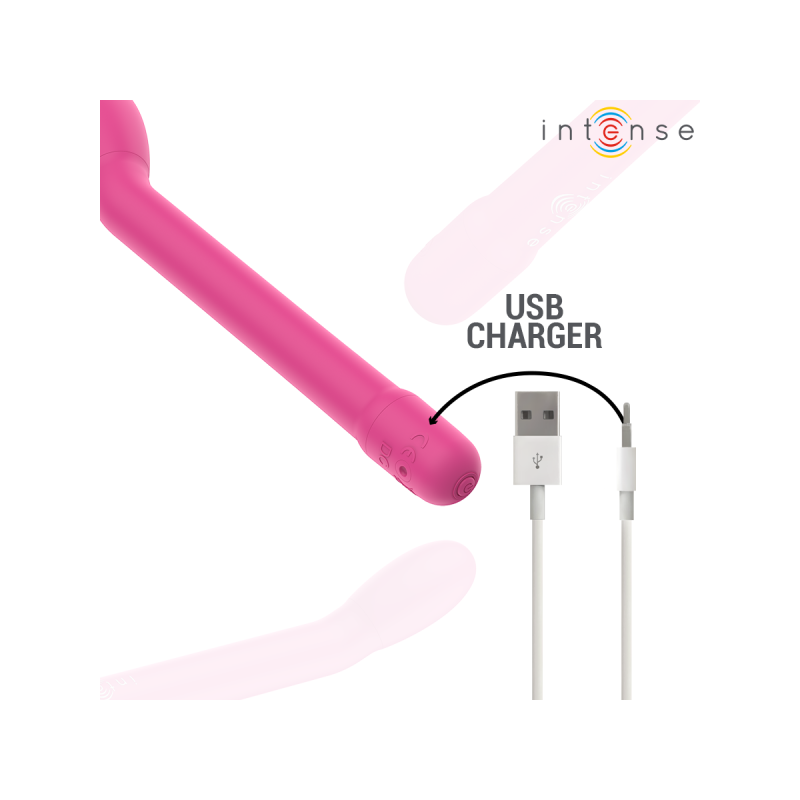 Intense - Karlie Estimulador Punto - G Recargable Rosa | Vybes.it