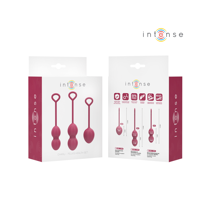 Intense - Charli Kit Bolas Kegel Violet | Vybes.it