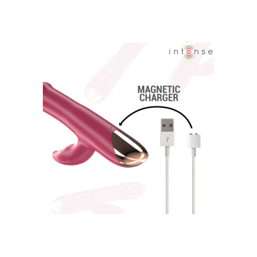 Intense - Chloe Vibrador Multifunción 3 En 1 Rojo | Vybes.it