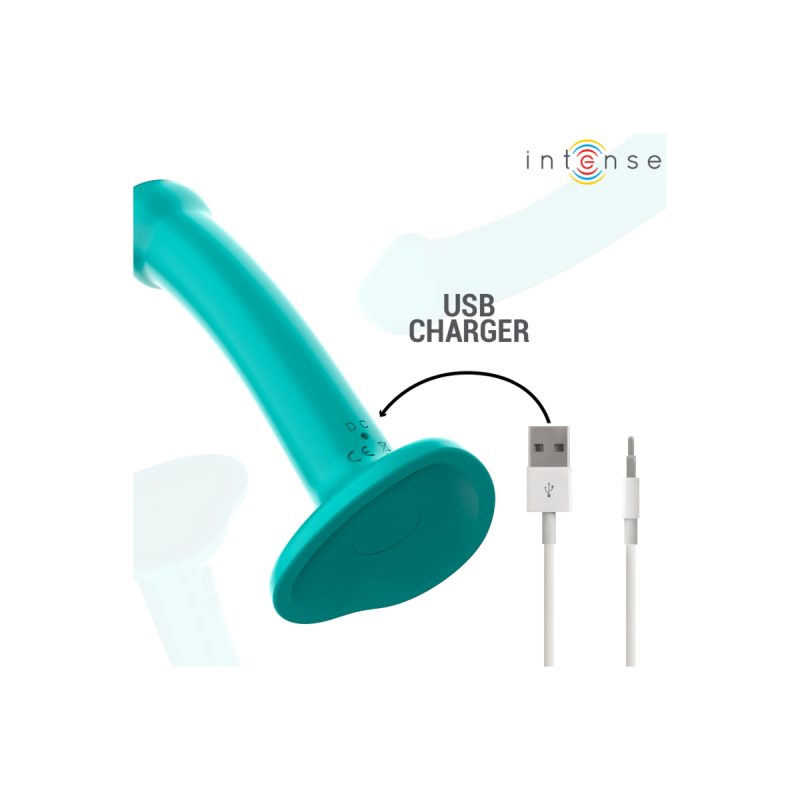 Intense - Katie Vibrateur Avec Ventouse 10 Vibrations Télécommande