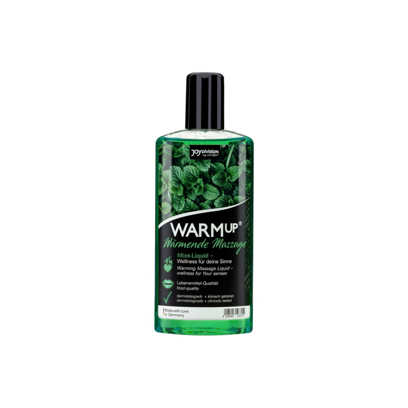 JOYDIVISION - WARMUP WARMING MASSAGE GEL MINT 150 ML - Warming effect