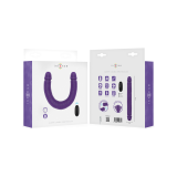 Intense - Gunter Dildo Double Vibrateur 40 Cm Violet Télécommande |