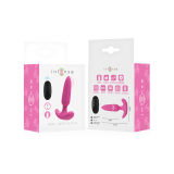 Intense - Ross Plug Anal 10 Vibraciones Rosa Control Remoto |