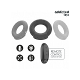 Addicted Toys - Heating Effect Vibrating Cock Ring Remote Control |