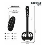 ADDICTED TOYS - ANELLO VIBRANTE PER IL PENE CON TELECOMANDO P-SPOT