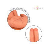 Intense - Leela Stimolatore Punto G Flessibile Mano 12,6 Cm |