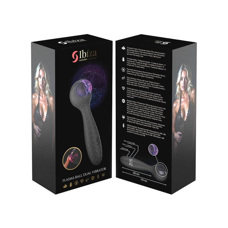 IBIZA - PLASMA SPHERE VIBRATOR AND STIMULATOR - IBIZA TECHNOLOGY - WA…