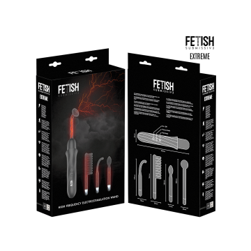 Fetish Submissive - Vibrador Wand Electroestimulación Alta